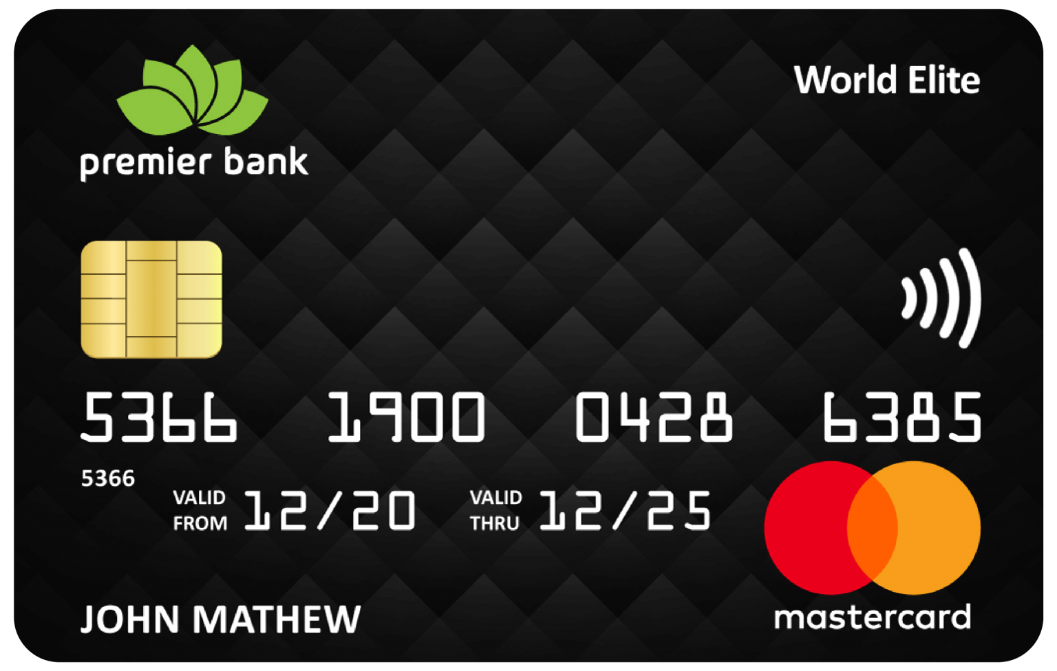 Premier Mastercard Premier Bank